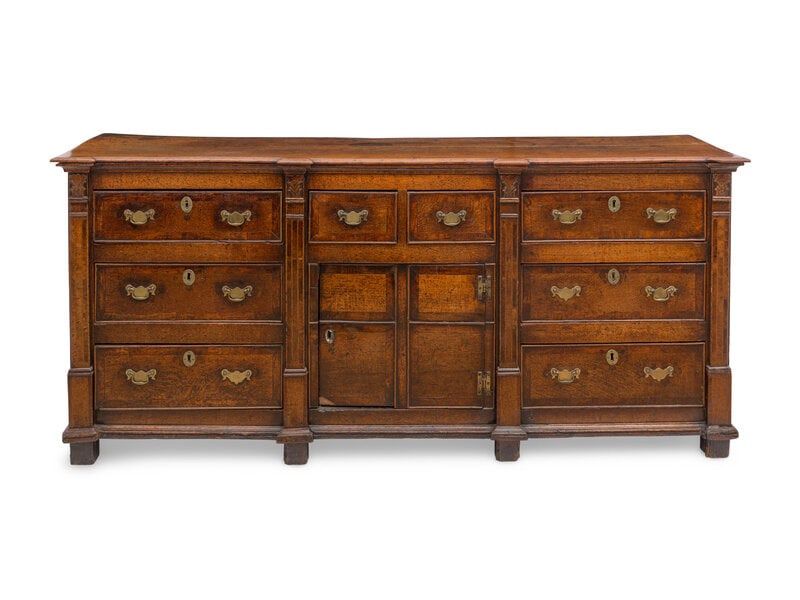 A George III Provincial Oak Dresser (1 of 2)