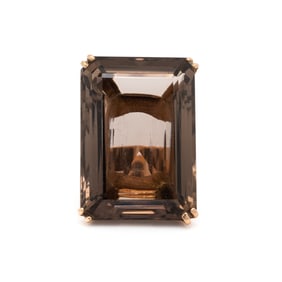 SMOKEY QUARTZ RING