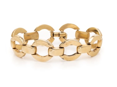 YELLOW GOLD BRACELET