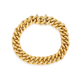 YELLOW GOLD BRACELET
