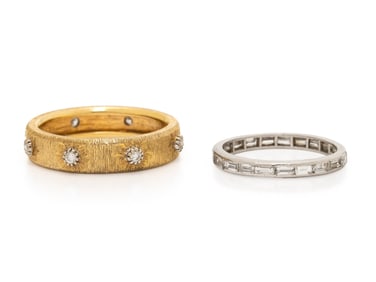 TWO DIAMOND RINGS