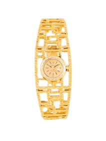 ROLEX, REF. 2131 YELLOW GOLD 'PRECISION' WATCH