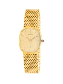 ETERNA, YELLOW GOLD DATE WATCH