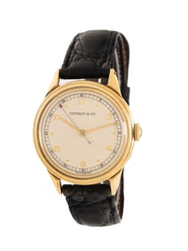 TIFFANY & CO., YELLOW GOLD WATCH
