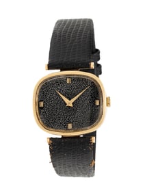 BAUME & MERCIER, YELLOW GOLD WATCH