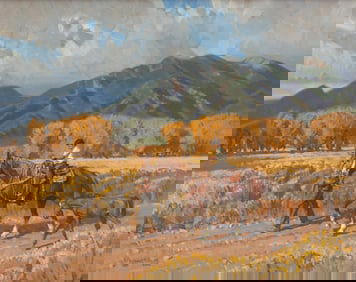 Wayne Wolfe (American, b. 1945) Going Solo, 1989