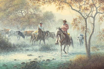 Jack Terry (American, b. 1952) Through the Shallows, 1988