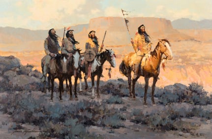 James Reynolds (American, 1926-2010) The Delegation