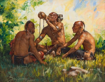 Robert Griffing (American, b. 1940) Waiting Out the Heat, 2002