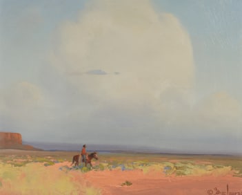 Gerard Curtis Delano (American, 1890-1972) The Rain Cloud