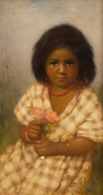 Grace Carpenter Hudson (American, 1865-1937) Wild Roses, 1933