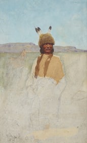 Henry F. Farny (American, 1847-1916) Crow Warrior