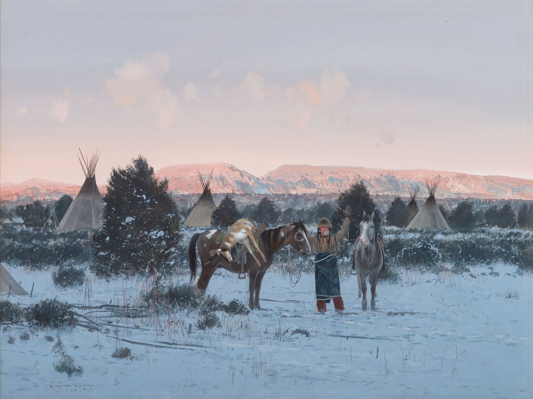 Michael Coleman (American, b. 1946) Antelope Hunter, 1985 (1 of 2)