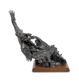 George Carlson (American, b. 1940) The Eagle Catcher, 1973