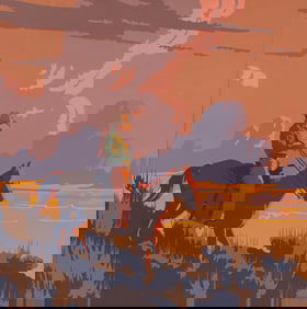 Bill Schenck (American, b. 1947) The Descent, 1994