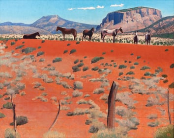 Gary Ernest Smith (American, b. 1942) Road to Mogollon, 2009