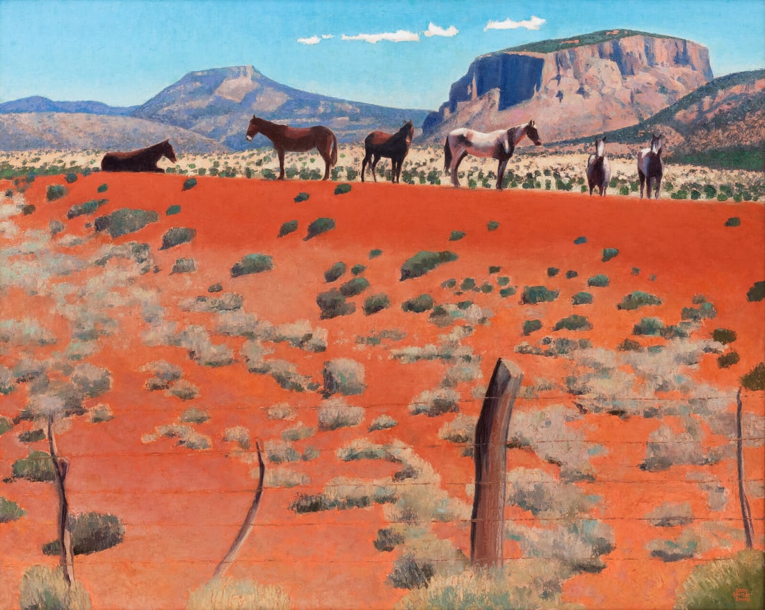 Gary Ernest Smith (American, b. 1942) Road to Mogollon, 2009 (1 of 3)