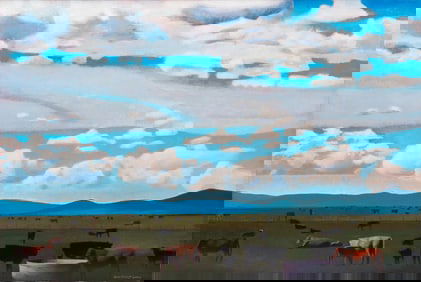 Gary Ernest Smith (American, b. 1942) Pasture Land, 1997