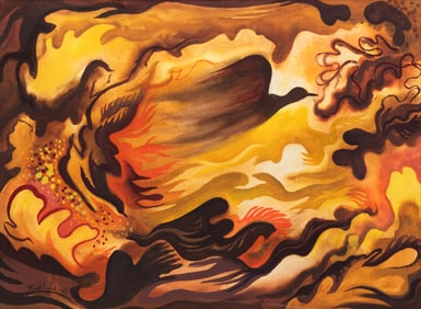 Vance Kirkland (American, 1904-1981) Autumnal Equinox No. 23, 1951