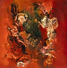 Vance Kirkland (American, 1904-1981) Pittura Romano, 1960