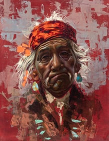 R. Brownell McGrew  (American, 1916-1994) Mark Kee-Ah-Hahni