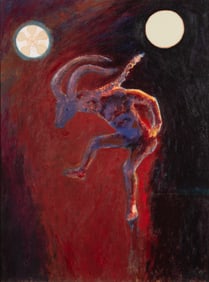 Frank Raymond LaPena (Nomtipom-Wintu, 1937-2019) Big Horn Dancer, 2005