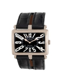 ROGER DUBUIS, 18K WHITE GOLD 'TOO MUCH' WATCH