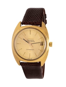 OMEGA, REF. 168009 18K YELLOW GOLD 'CONSTELLATION' WATCH WITH DATE