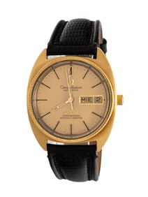 OMEGA, 18K YELLOW GOLD 'CONSTELLATION' 'DAY-DATE' WATCH