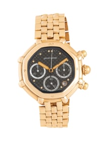 GÉRALD GENTA, REF. G.3408.7 18K YELLOW GOLD 'SUCCESS' CHRONOGRAPH DATE WATCH