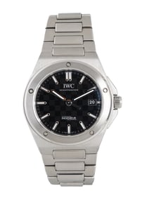 IWC, REF. IW328901 STAINLESS STEEL 'INGENIEUR' WATCH, BOX & PAPERS