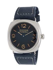 PANERAI, REF. PAM01335 STAINLESS STEEL 'RADIOMIR TRE GIORNI' WATCH, BOX & PAPERS