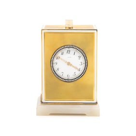 CARTIER, MINUTE REPEATER CARRIAGE CLOCK