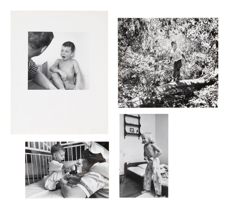 Esther Bubley (American, 1921–1998) A Group of Four Works Depicting Childhood, 1952-1957: Esther Bubley (American, 1921–1998) A Group of Four Works Depicting Childhood, 1952-1957 gelatin silver prints each bearing artist's black stamp, verso; two signed in pencil Largest: 10 1/8 x 11