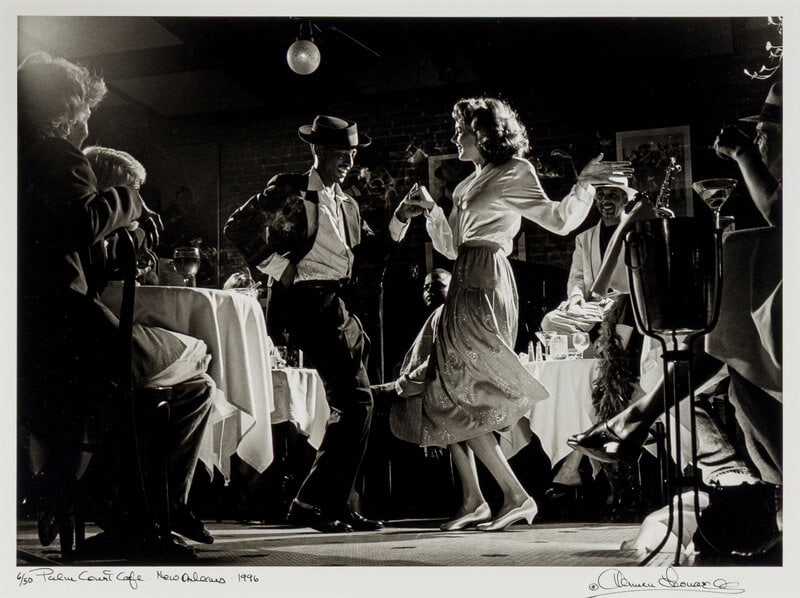 Herman Leonard
(American, 1923–2010)
Palm Court Cafe, New Orleans, 1996 (1 of 4)