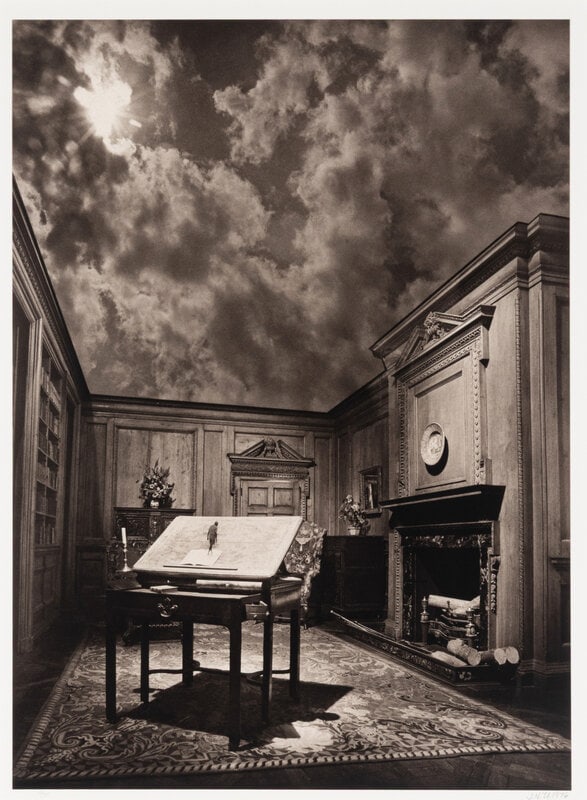 Jerry Uelsmann
(American, 1934–2022)
Untitled (Philosopher’s Desk), 1976 (1 of 2)