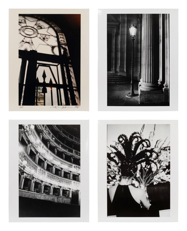 Ralph Gibson (American, b. 1939) A group of four works, 1991-97: Ralph Gibson (American, b. 1939) A group of four works, 1991-97 chromogenic print and gelatin silver prints one signed, dated, and inscribed AP in ink, recto; three signed, dated, and inscribed AP in