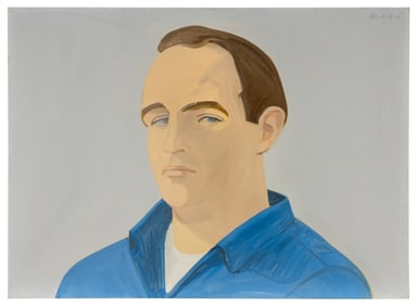 Alex Katz (American, b. 1927) Portrait of Al Held, 1963