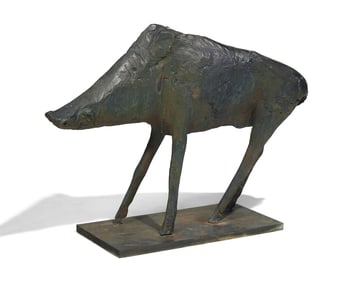 Dame Elisabeth Frink, R.A. (British, 1930-1993) Wild Boar, 1957