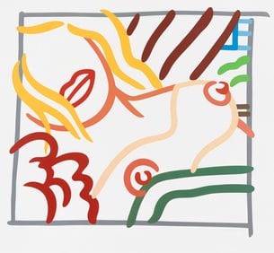 Tom Wesselmann (American, 1931-2004) New Bedroom Blonde Doodle, 1991