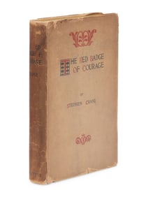 CRANE, Stephen (1871-1900). The Red Badge of Courage. An Episode of the American Civil War. New