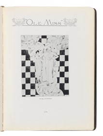 FAULKNER, William (1897-1962). Ole Miss: The Year Book of the University of Mississippi Vol. XXII,