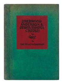 FAULKNER, William (1897-1962). Sherwood Anderson & Other Famous Creoles. A Gallery of Contemporary
