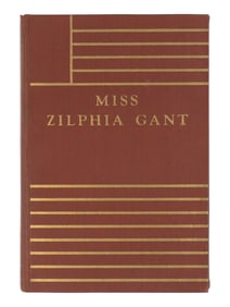 FAULKNER, William (1897-1962). Miss Zilphia Gant. [Dallas: J.M. Colville for] The Book Club of