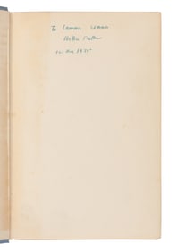 FAULKNER, William (1897-1962). Pylon. New York: Harrison Smith and Robert Haas, 1935.