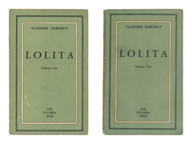 NABOKOV, Vladimir (1899-1977). Lolita. Paris: The Olympia Press, 1955.