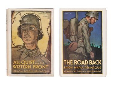 REMARQUE, Erich Maria (1898-1970). All Quiet on the Western Front. Boston: Little, Brown, & Company,