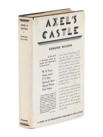 WILSON, Edmund (1895-1972). Axel's Castle. A Study in the Imaginative Literature of 1870-1930. New