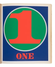 [ARTIST BOOK]. INDIANA, Robert (1928-2018) and Robert CREELEY (1926-2005). Numbers. Stuttgart and