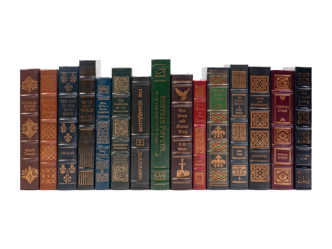 [BINDINGS - EASTON PRESS]. A group of 291 titles, including:: [BINDINGS - EASTON PRESS]. A group of 291 titles, including: AUDUBON, John James. Birds of America. 2001. -- AUSTEN, Jane. Pride and Prejudice. 1996. -- DICKENS, Charles. Oliver Twist. 2004. -- FRANK,